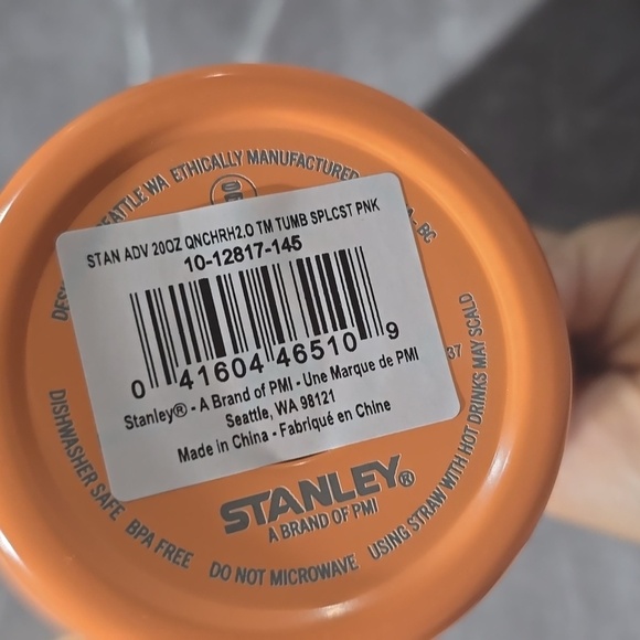 STANLEY HALLOWEEN 20OZ STAINESS STEEL H2.0 FLIESTATE QUENCHER SPELLCAST PINK - Picture 4 of 5